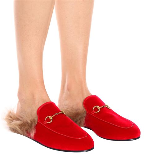 gucci slippers canada red